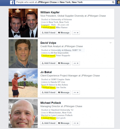 FB Graph Search for blog