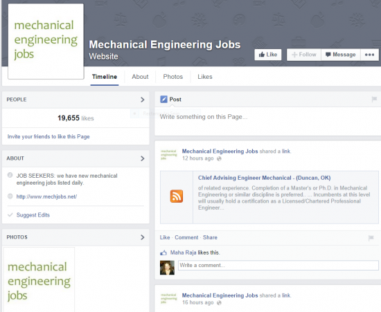 mechanical engineering jobs