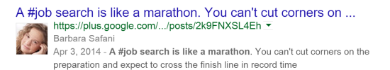 G+ marathon